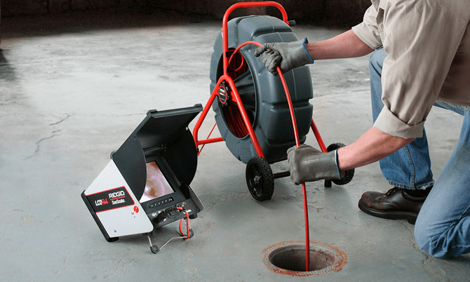 Video Pipe Inspection in Plantation